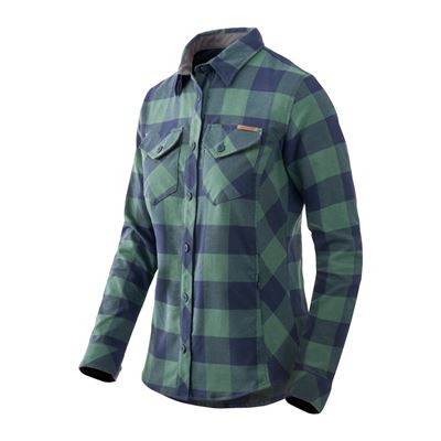 Camicia da donna MARIGOLD a maniche lunghe MOSS GREEN