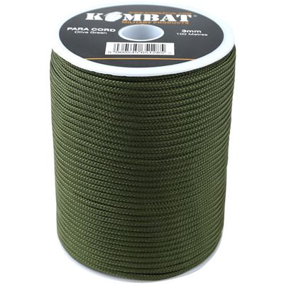 Corda PARA CORD ø 3 mm / 100 m VERDE