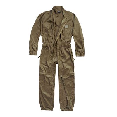 Tuta PILOT con cerniere frontali a tutta lunghezza VERDE