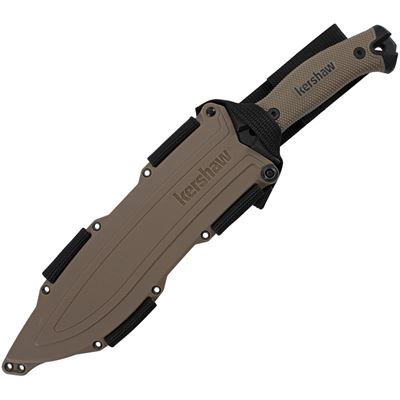 Machete CAMP 10 con fodero KERSHAW 1077TAN 2