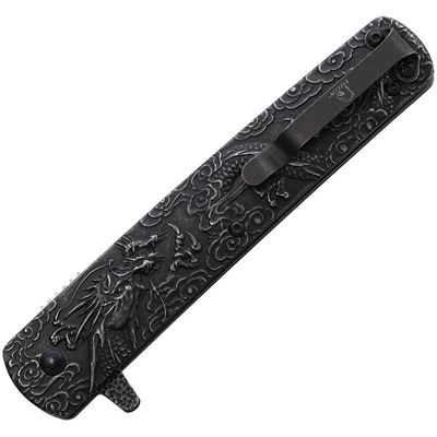 Coltello pieghevole DRAGON BSW con lama liscia FALCON KS3024ST 2