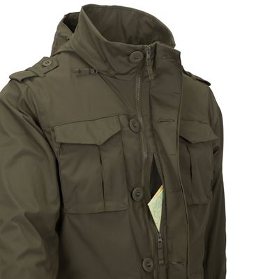 Giacca COVERT M65 TAIGA GREEN Helikon-Tex® KU-C65-DC-09 22
