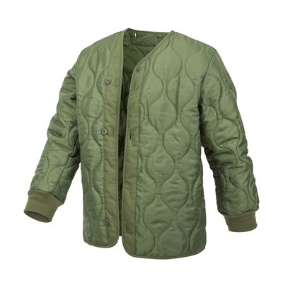 Giacca tipo M65 con imbottitura VERDE Helikon-Tex® KU-M65-NY-02 9