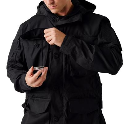 Giacca RECON SMOCK DuraCanvas® NERO Helikon-Tex® KU-RSJ-DV-01 11