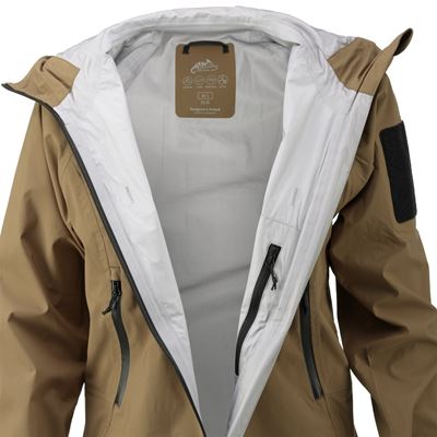 Giacca SQUALL HARDSHELL TorrentStretch® COYOTE Helikon-Tex® KU-SHJ-TR-11 5