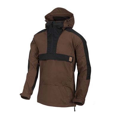 Giacca a vento WOODSMAN EARTH BROWN/NERO