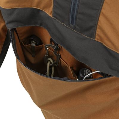 Giacca a vento WOODSMAN COYOTE/ASH GREY Helikon-Tex® KU-WDN-DC-1185A 3