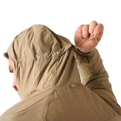 Giacca WOLFHOUND LITE con cappuccio KHAKI Helikon-Tex® KU-WHH-NL-13 3