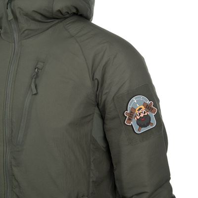 Giacca WOLFHOUND CLIMASHIELD® APEX 67G con cappuccio ALPHA GREEN Helikon-Tex® KU-WLH-NL-36 10
