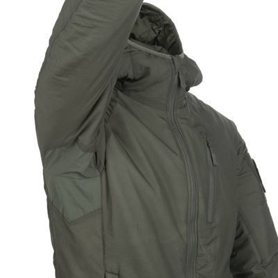Giacca WOLFHOUND CLIMASHIELD® APEX 67G con cappuccio ALPHA GREEN Helikon-Tex® KU-WLH-NL-36 8