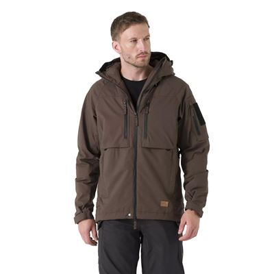Giacca YUKON WINTER DuraCanvas® EARTH BROWN/NERO Helikon-Tex® KU-WTY-DC-0A01A 2