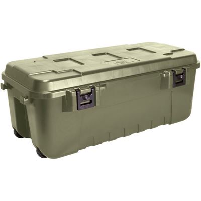 Cassa/scatola da trasporto SPORTMAN´S TRUNK LARGE 102 l plastica VERDE