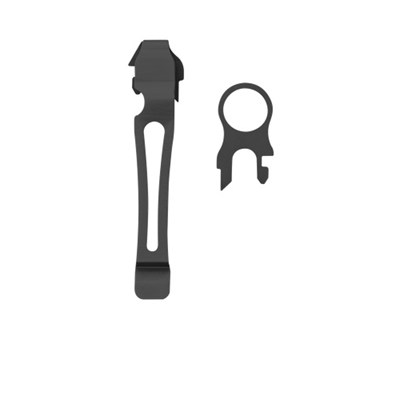 Clip + passante per cintura per CHARGE, WAVE NERO