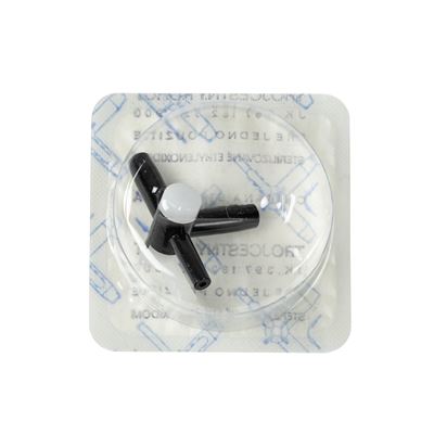 Raccordo a tre vie LUER in plastica, set da 5 pezzi  LUER 2