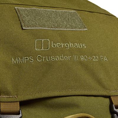 Zaino MMPS CRUSADER III FA 90+20L VERDE Berghaus LV00081C01V3 5