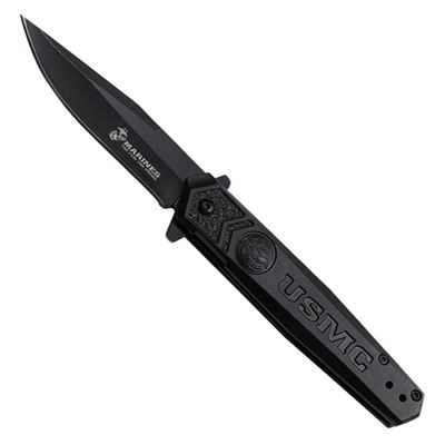 Coltello pieghevole USMC 3009 NERO