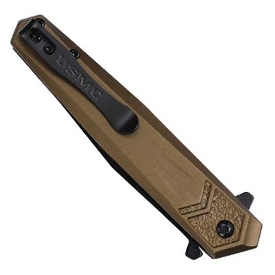 Coltello pieghevole USMC 3009 COYOTE  M-A3009GN 2