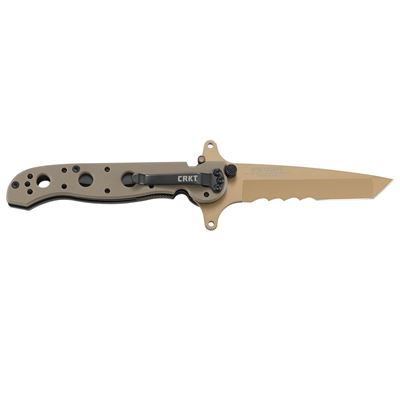Coltello pieghevole M16 SPECIAL FORCES lama combinata DESERT CRKT M16-13DSFG 2