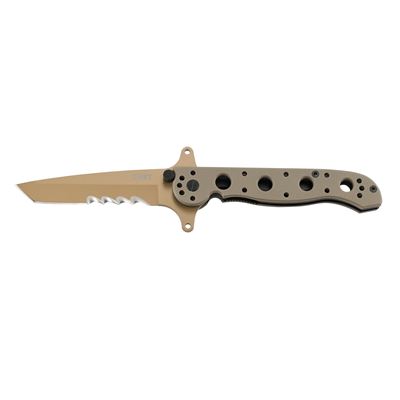 Coltello pieghevole M16 SPECIAL FORCES lama combinata DESERT