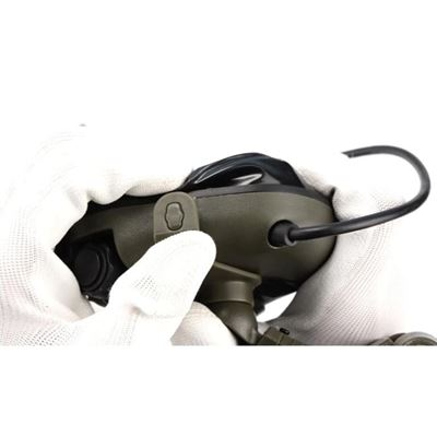 Adattatore M16A ARC per casco per cuffie PLUS VERDE EARMOR M16A-FG 3