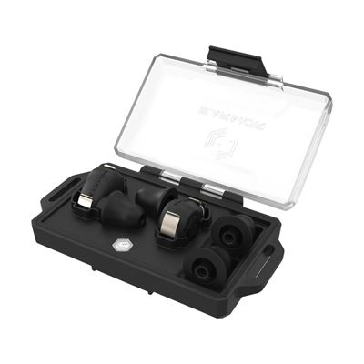 Tappi auricolari elettronici M23T AI ASSISTENT con BlueTooth NERI EARMOR M23T-BK-AI 3