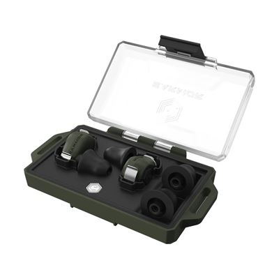 Tappi auricolari elettronici M23T AI ASSISTENT con BlueTooth FOLIAGE GREEN EARMOR M23T-FG-AI 3