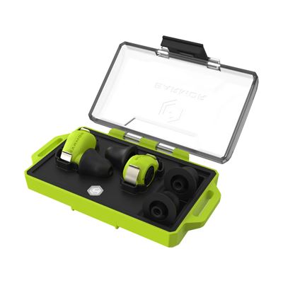 Tappi auricolari elettronici M23T AI ASSISTENT con BlueTooth NEON GREEN EARMOR M23T-GR-AI 3