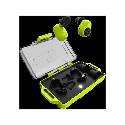 Tappi auricolari elettronici M23T AI ASSISTENT con BlueTooth NEON GREEN EARMOR M23T-GR-AI 2
