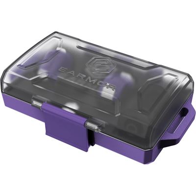 Tappi auricolari elettronici M23T AI ASSISTENT con BlueTooth VIOLA EARMOR M23T-PP-AI 3