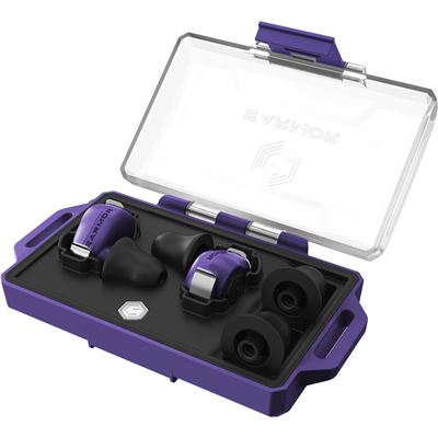 Tappi auricolari elettronici M23T AI ASSISTENT con BlueTooth VIOLA EARMOR M23T-PP-AI 4