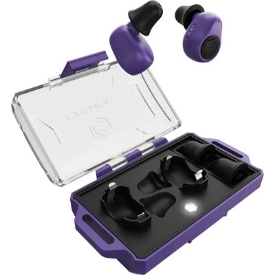 Tappi auricolari elettronici M23T AI ASSISTENT con BlueTooth VIOLA EARMOR M23T-PP-AI 2