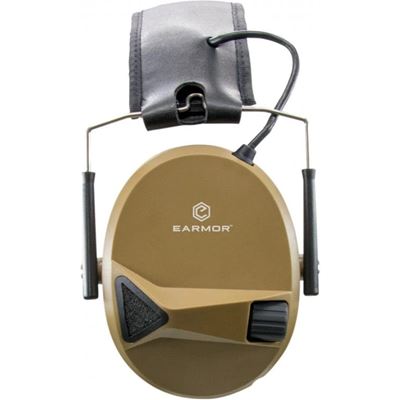 Cuffie elettroniche M30 MOD3 COYOTE BROWN EARMOR M30-CB 4