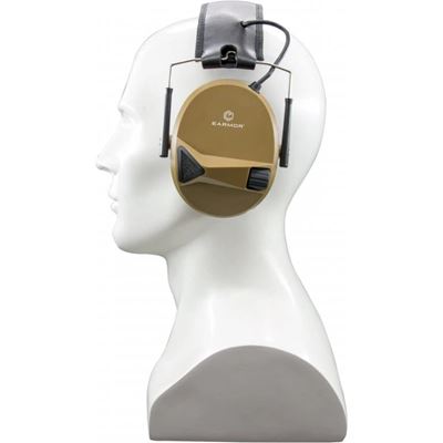 Cuffie elettroniche M30 MOD3 COYOTE BROWN EARMOR M30-CB 2