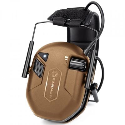 Cuffie elettroniche M300T con BlueTooth COYOTE BROWN EARMOR M300T-CB 6
