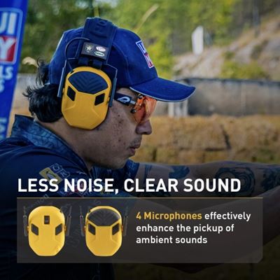 Cuffie elettroniche M300X NERO EARMOR M300X-BK 4