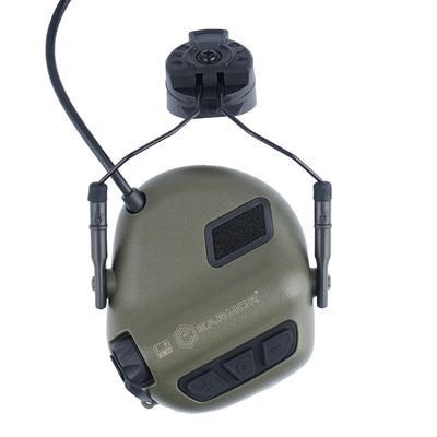 Cuffie elettroniche M31H PLUS con montaggio su casco VERDE EARMOR M31H-FG-ARC-PLUS 3