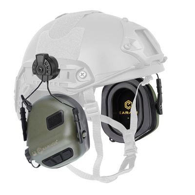 Cuffie elettroniche M31H PLUS con montaggio su casco VERDE