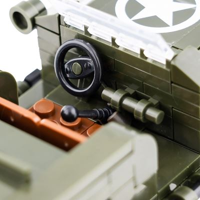 Kit di montaggio US ARMY JEEP Sluban M38-70210 4