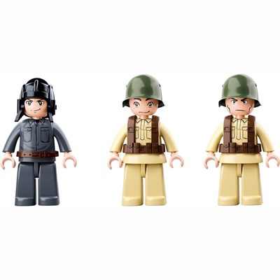 Kit di montaggio CARRO ARMATO SOVIETICO T-34/85 2in1 Sluban M38-B0689 5