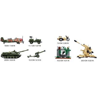 Kit di costruzione BITVA U KURSKA Sluban M38-B0697 5