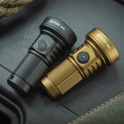 Torcia M4 MINI ricaricabile, multifunzionale, 1320 lumen, 652 metri, IP68 SABBIA SPERAS M4SAND-SP 6