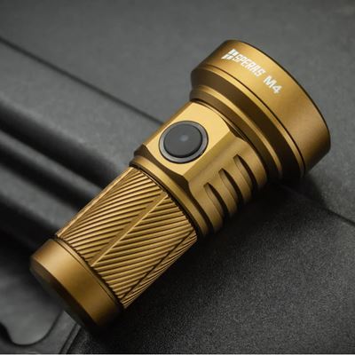 Torcia M4 MINI ricaricabile, multifunzionale, 1320 lumen, 652 metri, IP68 SABBIA SPERAS M4SAND-SP 5