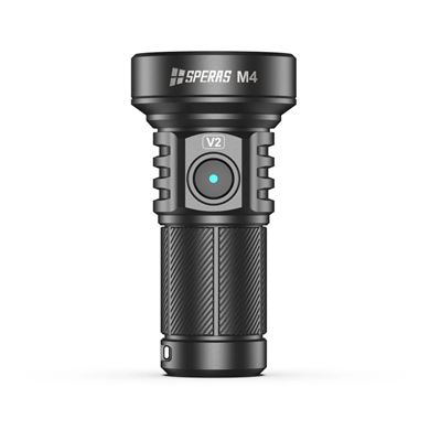 Torcia M4 MINI V2 ricaricabile, multifunzionale, 2000 lumen, 700 metri, IP68 SPERAS M4V2-SP 5