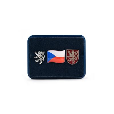 Set di spille REPUBBLICA CECA PIN