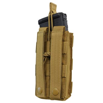 Marsupio MOLLE per caricatore M16 aperto COYOTE BROWN CONDOR OUTDOOR MA18-498 2