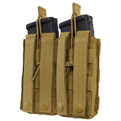 Borsa MOLLE doppia per caricatori 2xM4 aperta COYOTE CONDOR OUTDOOR MA19-498 2
