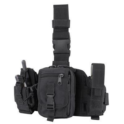 Pannello MOLLE con tasche NERO