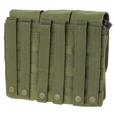 Marsupio MOLLE triplo per caricatori AK VERDE CONDOR OUTDOOR MA33-001 2