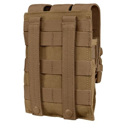Marsupio MOLLE triplo per caricatori MP5 COYOTE BROWN CONDOR OUTDOOR MA37-498 2