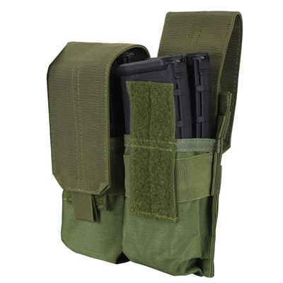 Borsa MOLLE doppia per caricatori M4 VERDE CONDOR OUTDOOR MA4-001 2